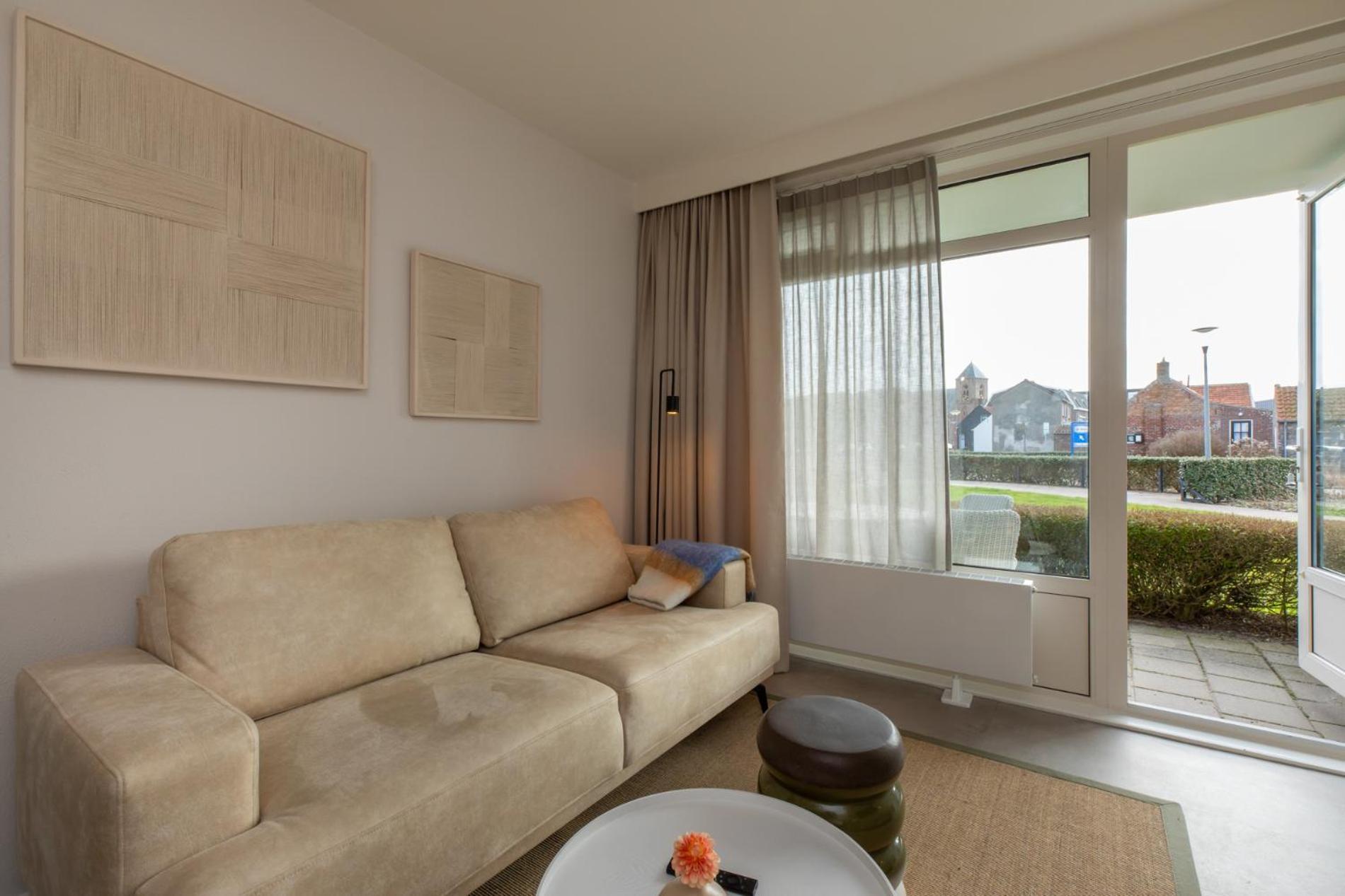 Welcome In - Appartementen Kurhaus - Nieuwstraat 1 Zoutelande, Nabij Strand, Terras, Sauna Extérieur photo