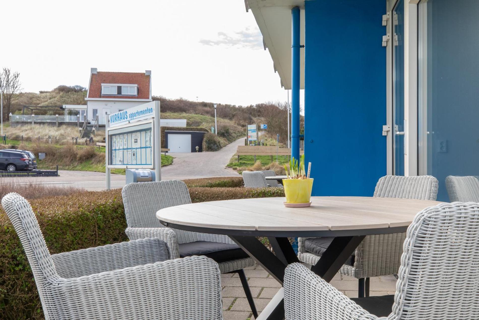 Welcome In - Appartementen Kurhaus - Nieuwstraat 1 Zoutelande, Nabij Strand, Terras, Sauna Extérieur photo